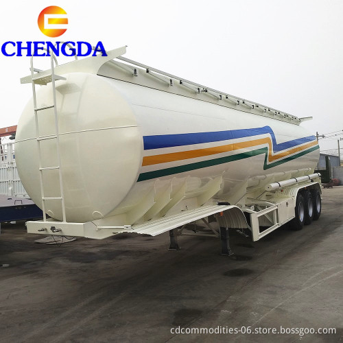 مصنع عالي الجودة 3 محور 40000L 45 CBM زيت الوقود ناقلة نصف مقطورة